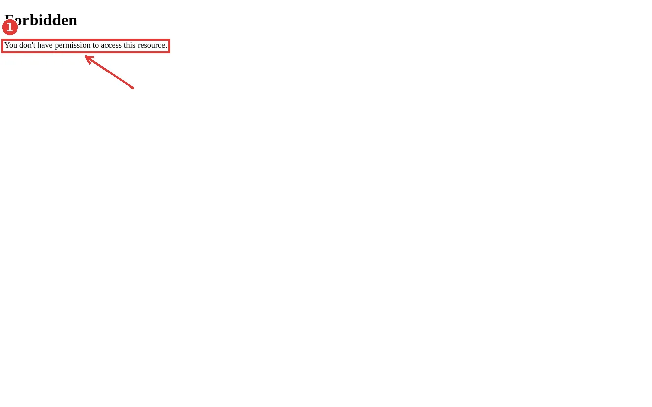 Apache 403 Forbidden page: You don't have permission to access this resource