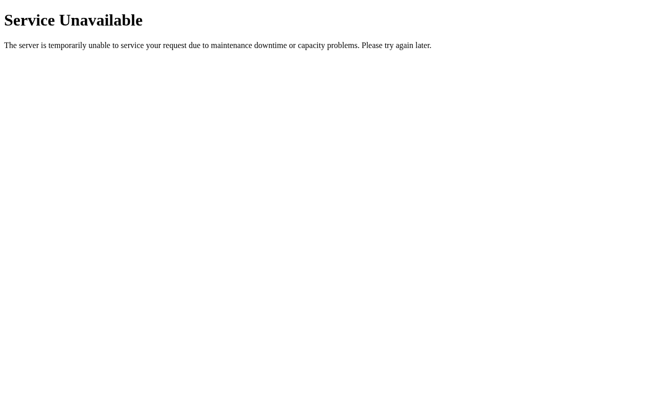 Apache 503 Service Unavailable page