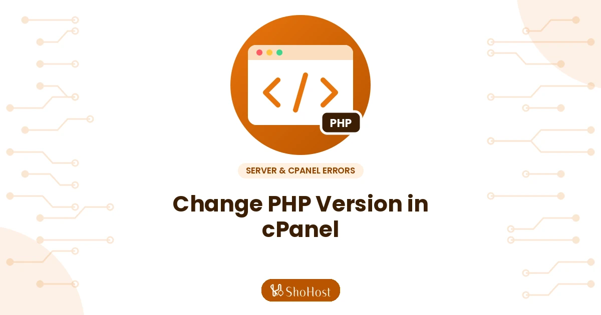 Change PHP Version and Enable Extensions in cPanel - ShoHost guide