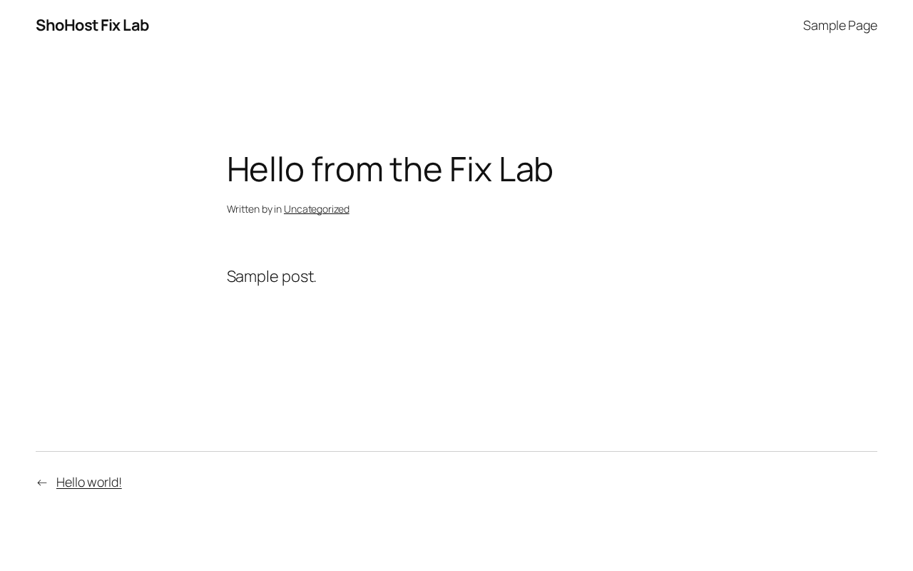 WordPress post loading correctly after fixing permalinks